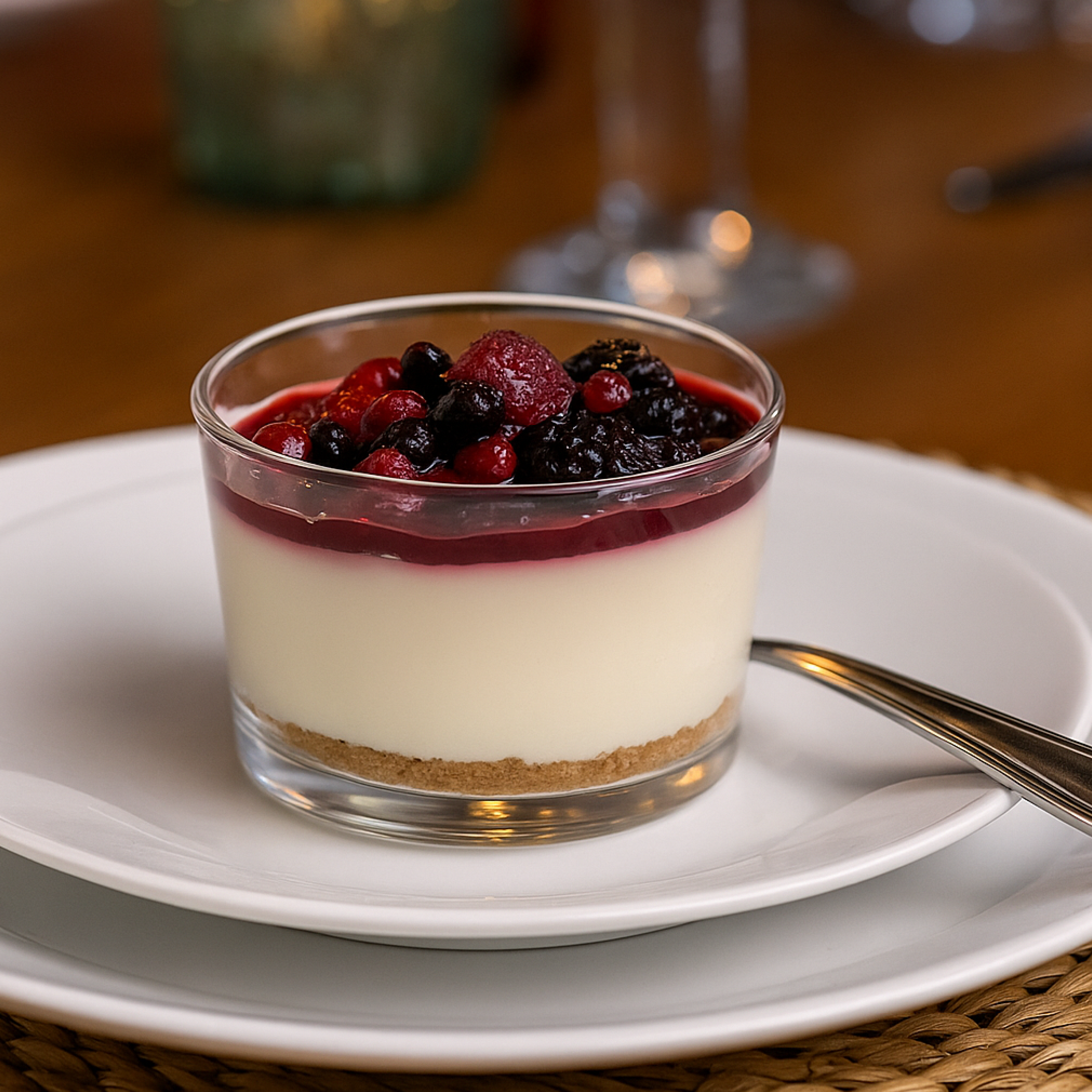 Set - Gotë qelqi ëmbëlsire Grande Mini (12 copë), 200 mL