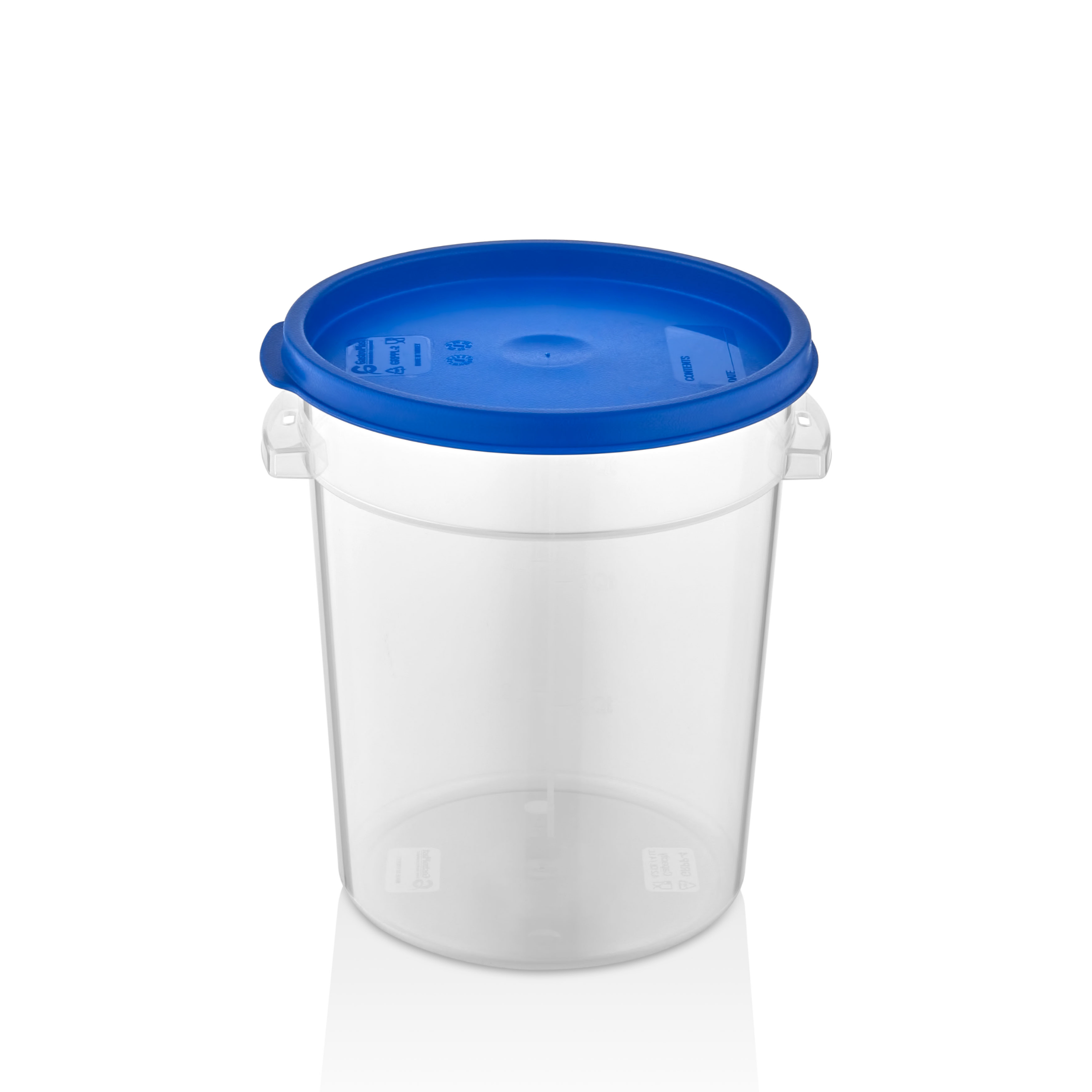 Enë rrumbullake për ruajtje, 4.2 L - Kapak i gjelbër