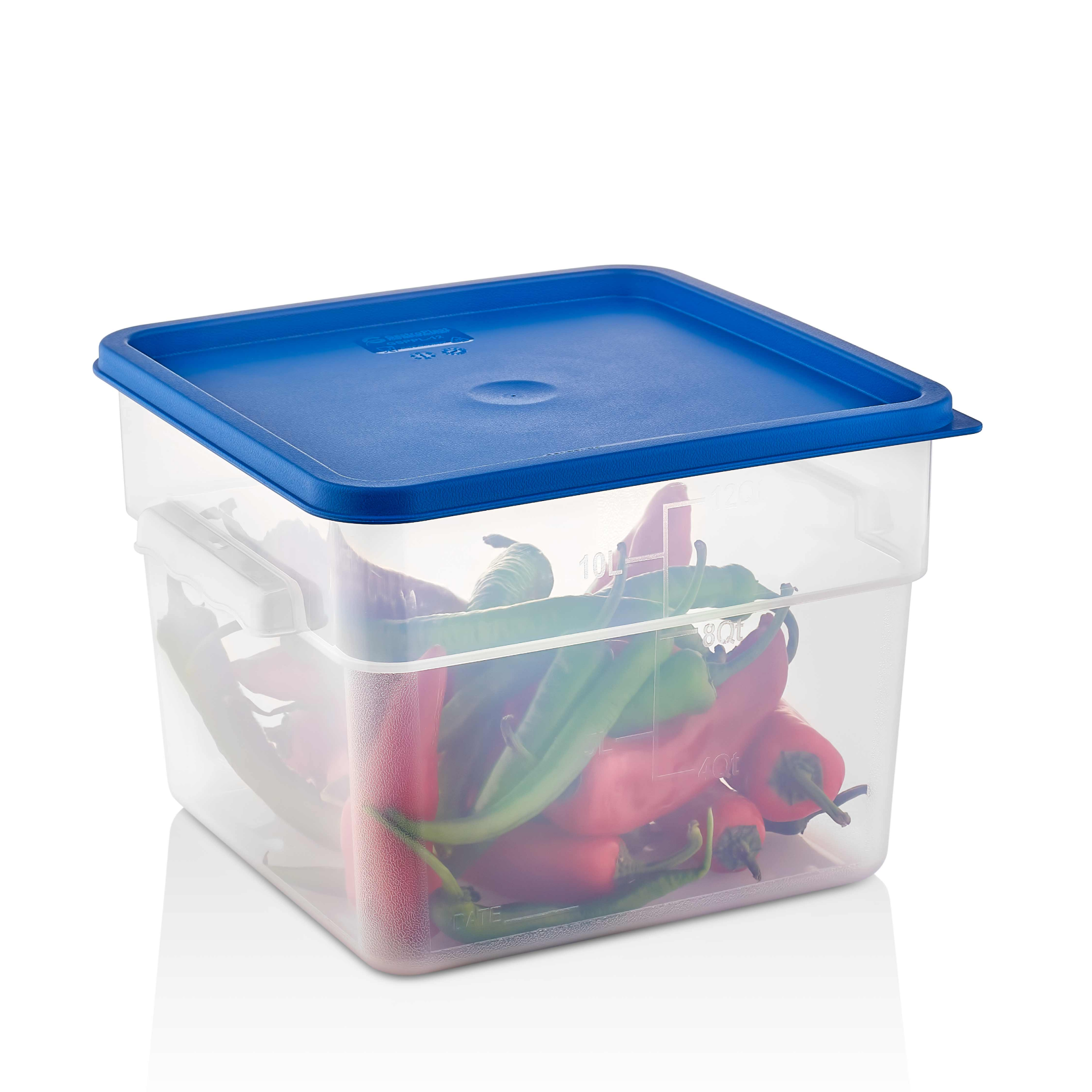 Enë katrore për ruajtje, 11.4 L - Kapak i gjelbër