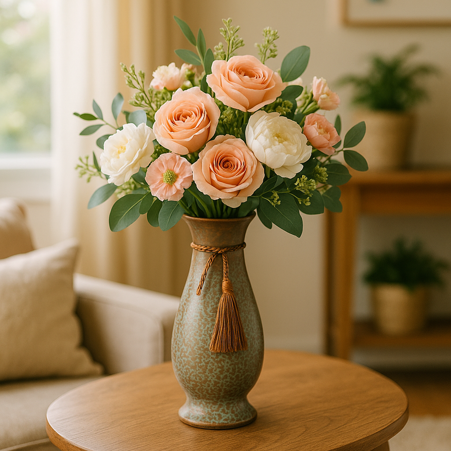 Vazo qeramike e vogël, 30 cm