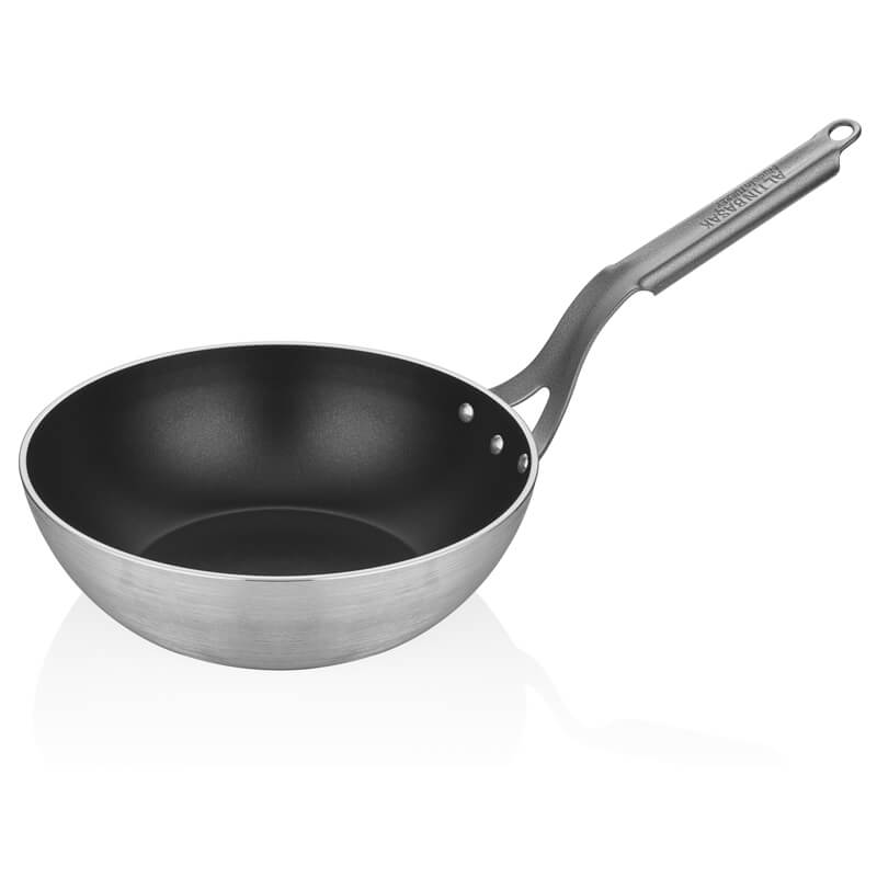 Tigan Wok për skuqje alumin & teflon, 24 cm