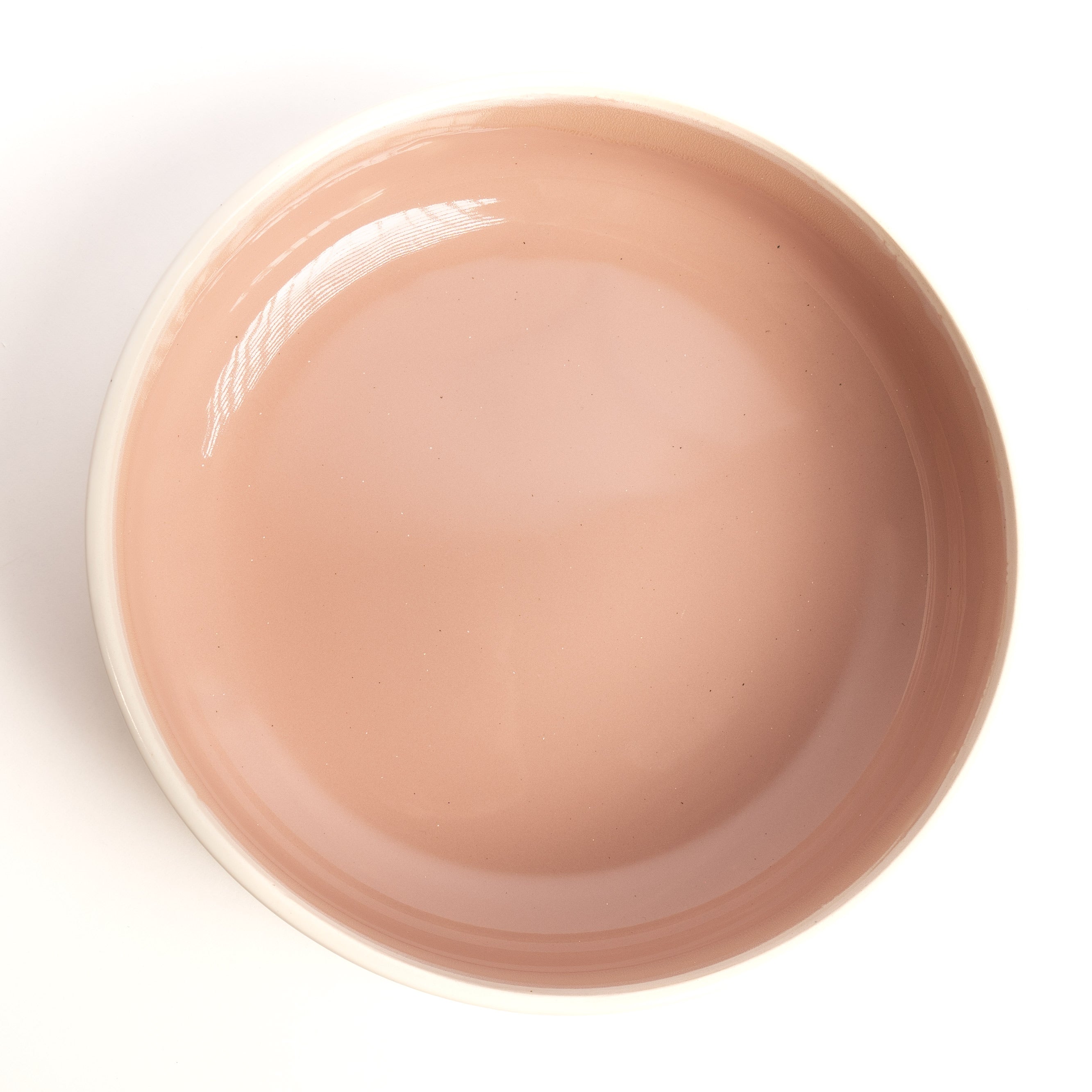 Enë e thellë sallate Peach, Ø22x6.5 cm