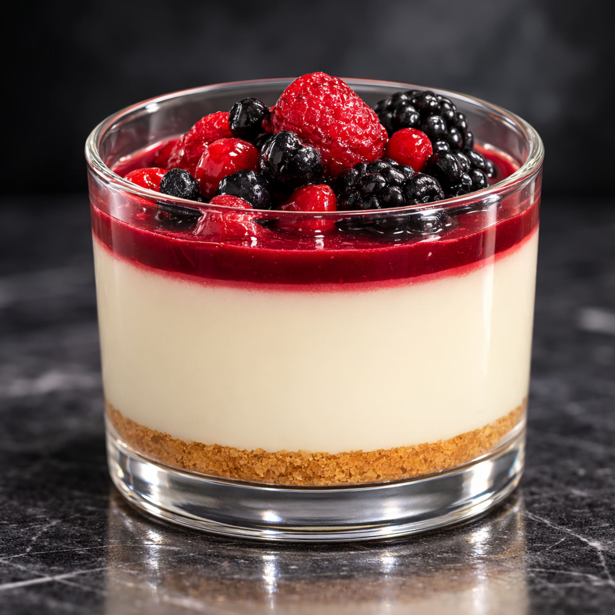 Set - Gotë qelqi ëmbëlsire Grande Mini (12 copë), 200 mL