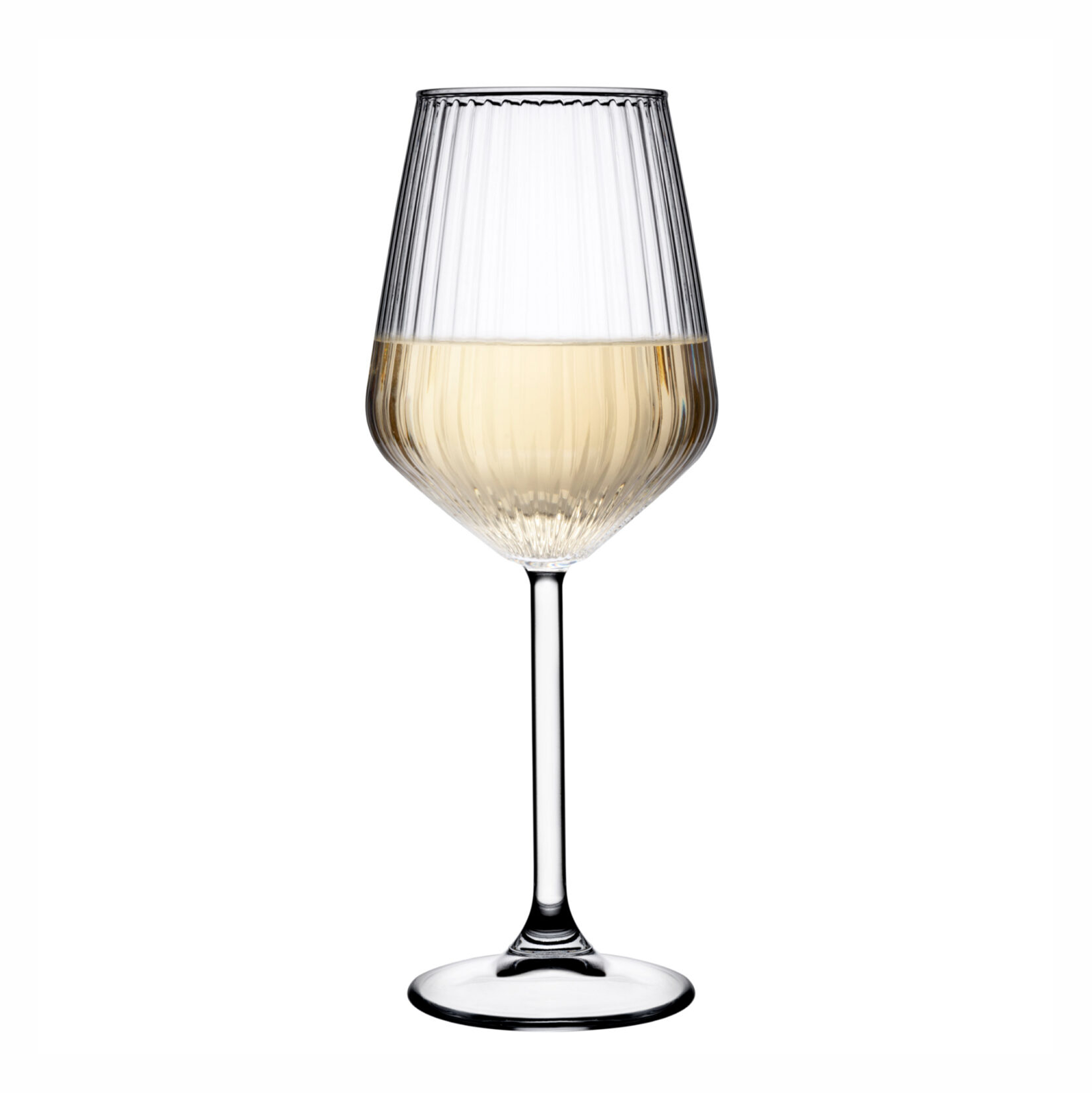 Set - Gotë qelqi për verë Optic (6 copë), 490 mL