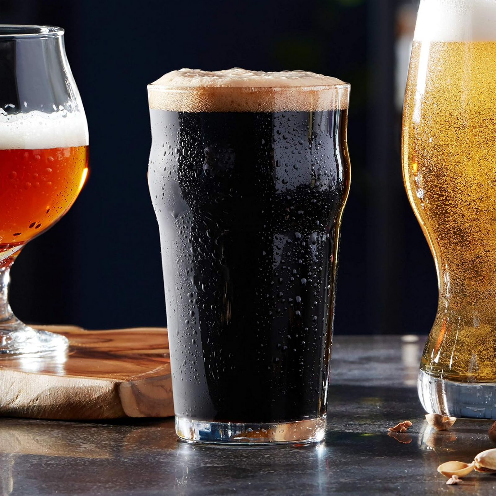 Set - Gotë qelqi për birrë English Pub (12 copë), 592 mL