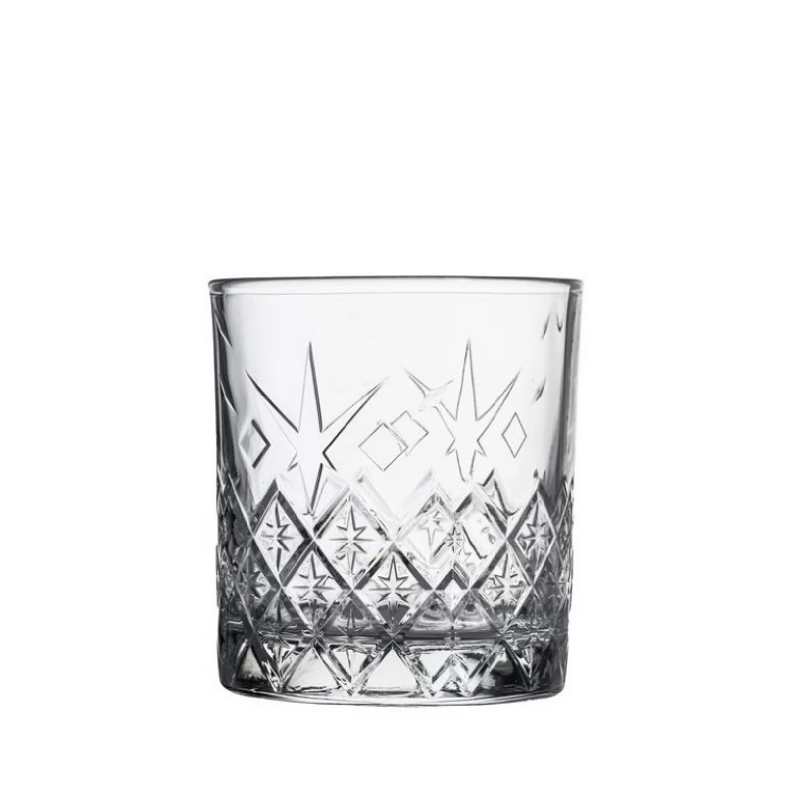 Set - Gotë qelqi për uiski Liberty (12 copë), 360 mL