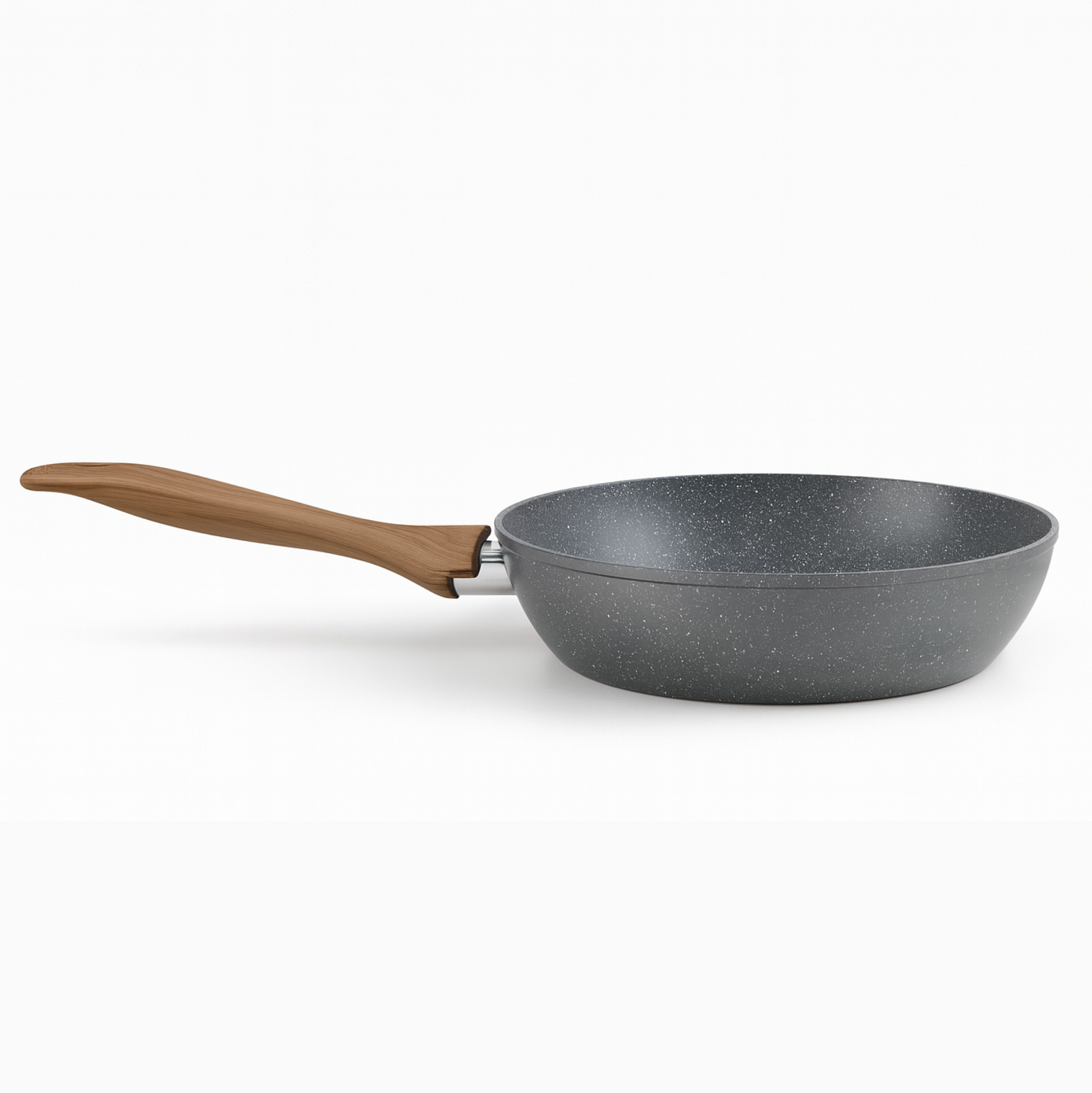 Tigan alumin/granit Wok, Ø24 cm