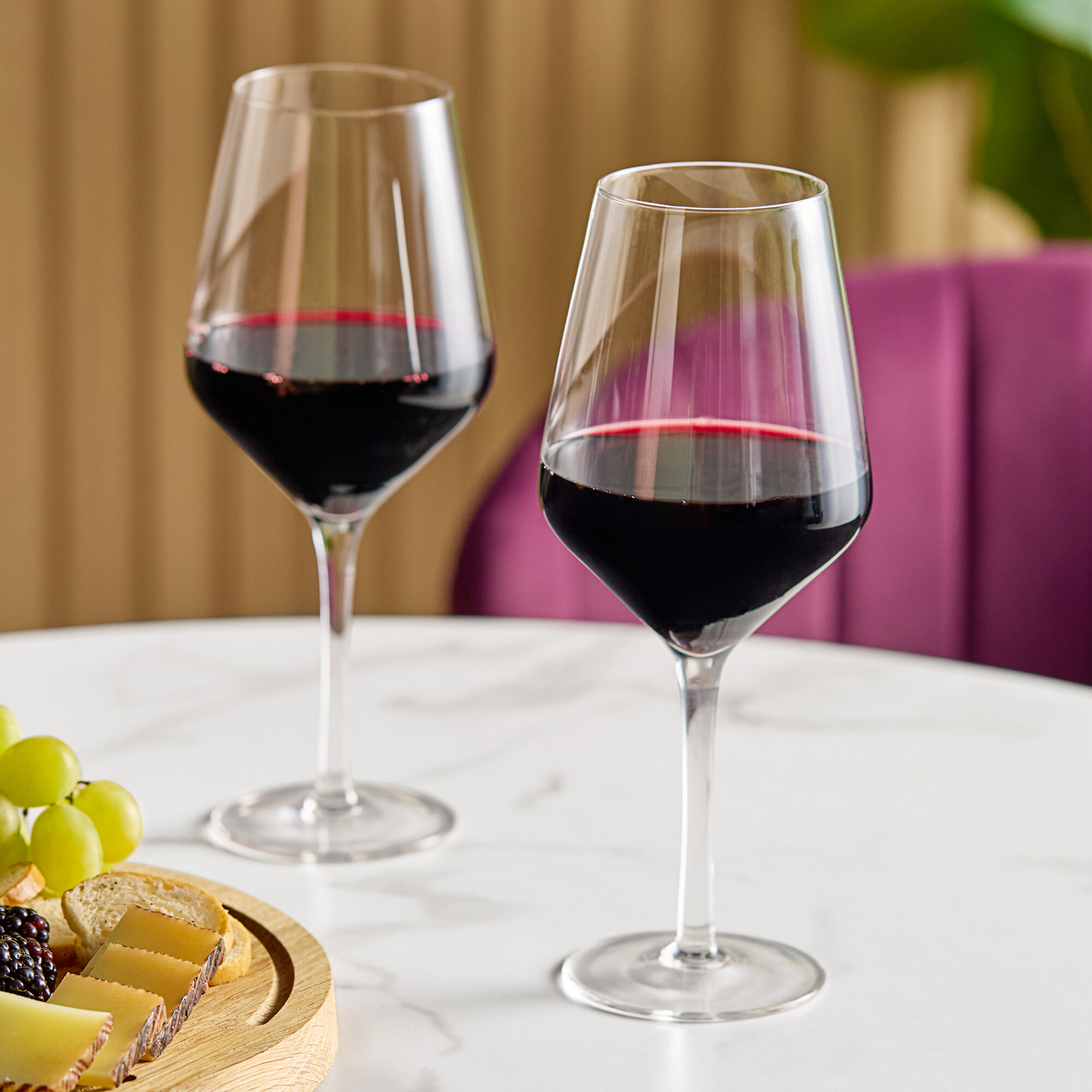 Set - Gotë qelqi për verë Vino (6 copë), 500 mL