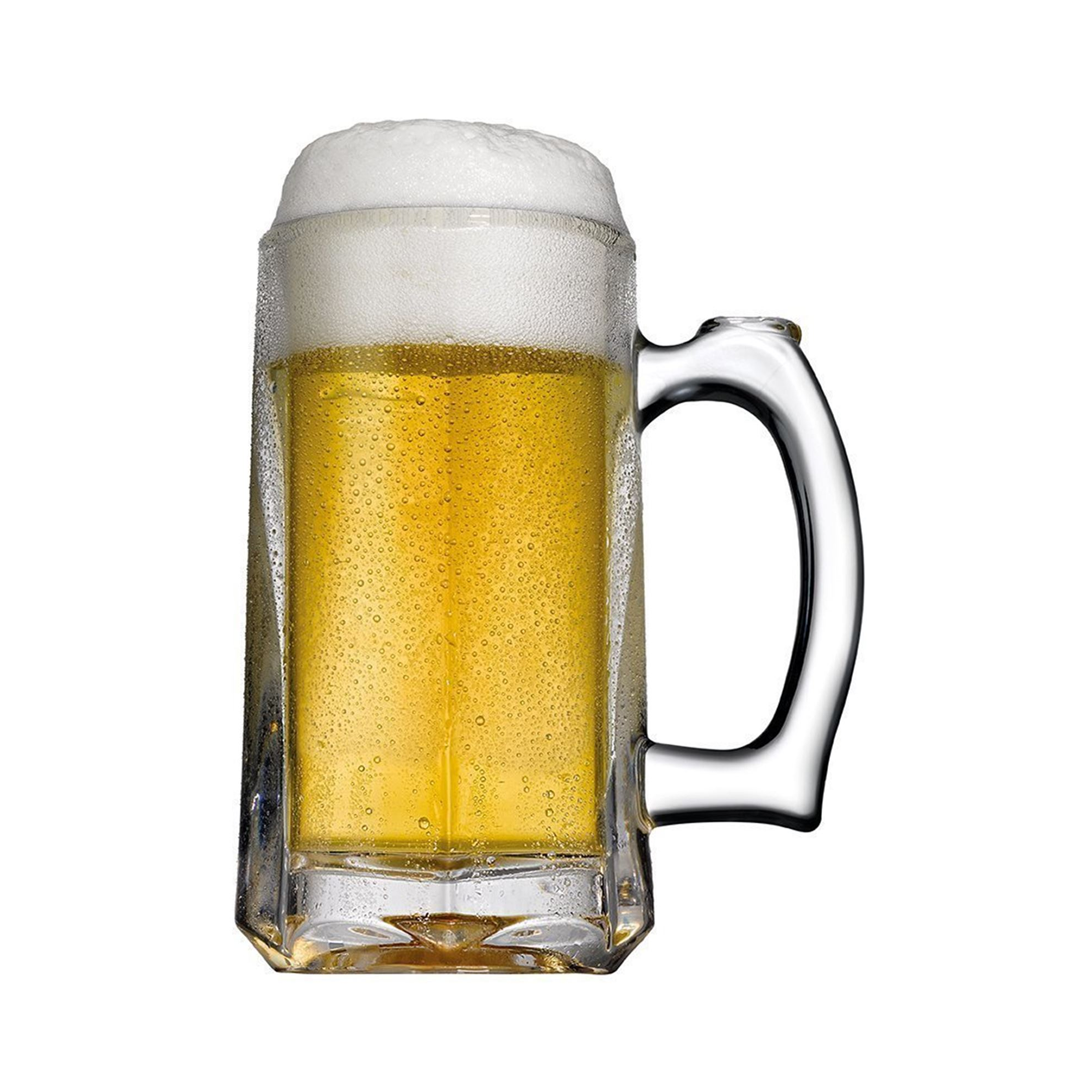 Set - Gotë qelqi për birrë (6 copë), 370 mL