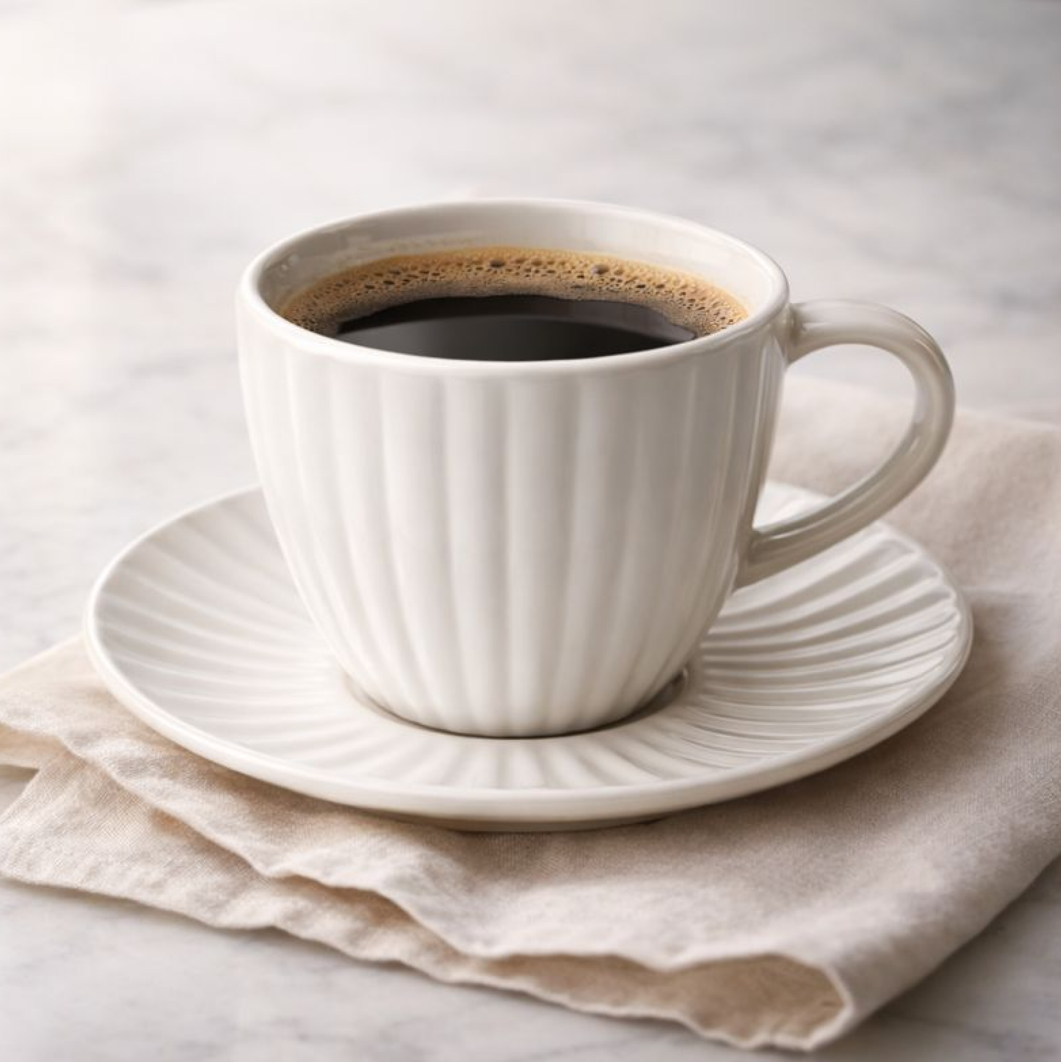 Set - Filxhanë dhe pjatëza çaji Mono (6 copë), 200 mL