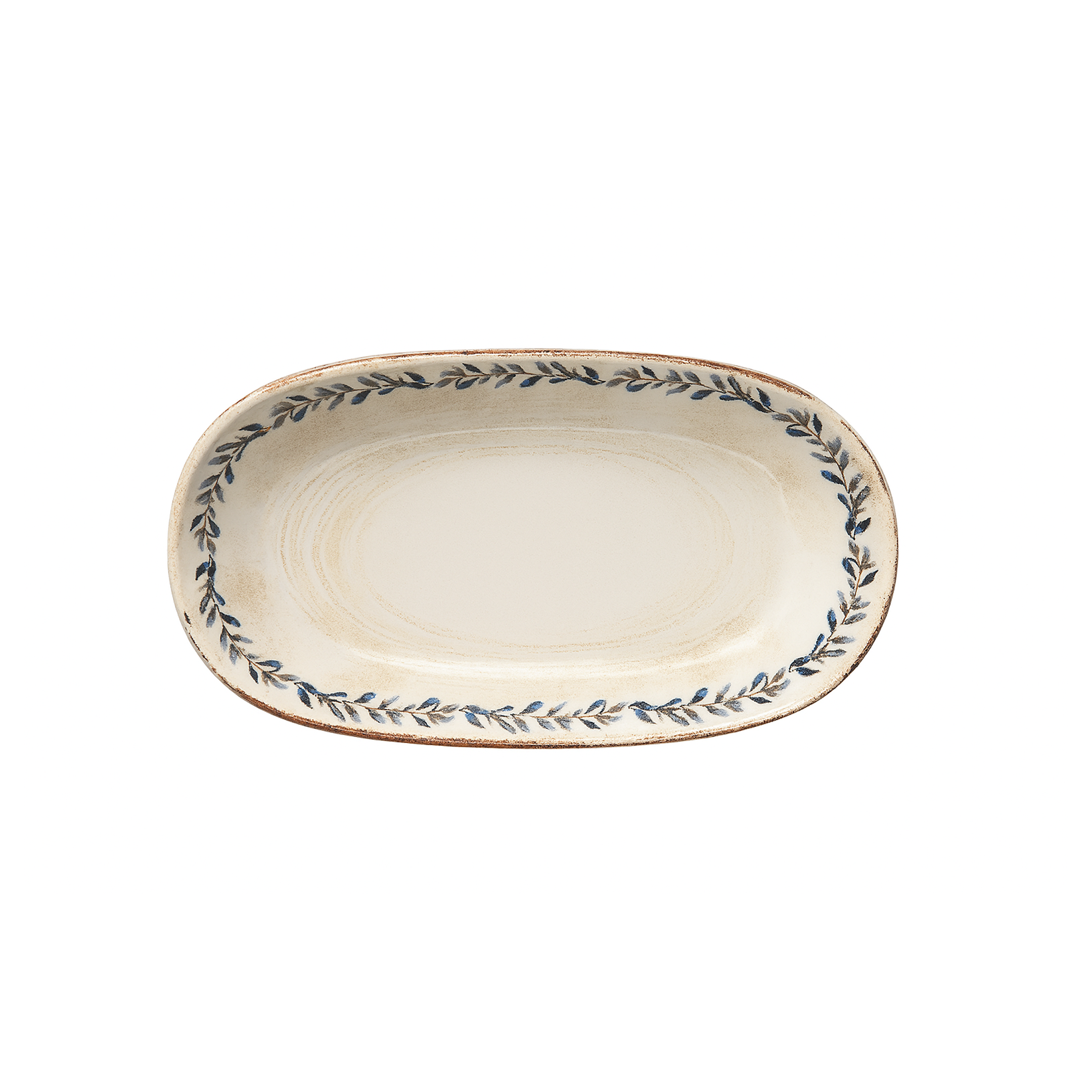 Pjatë porcelani ovale Ocean, 24x14 cm