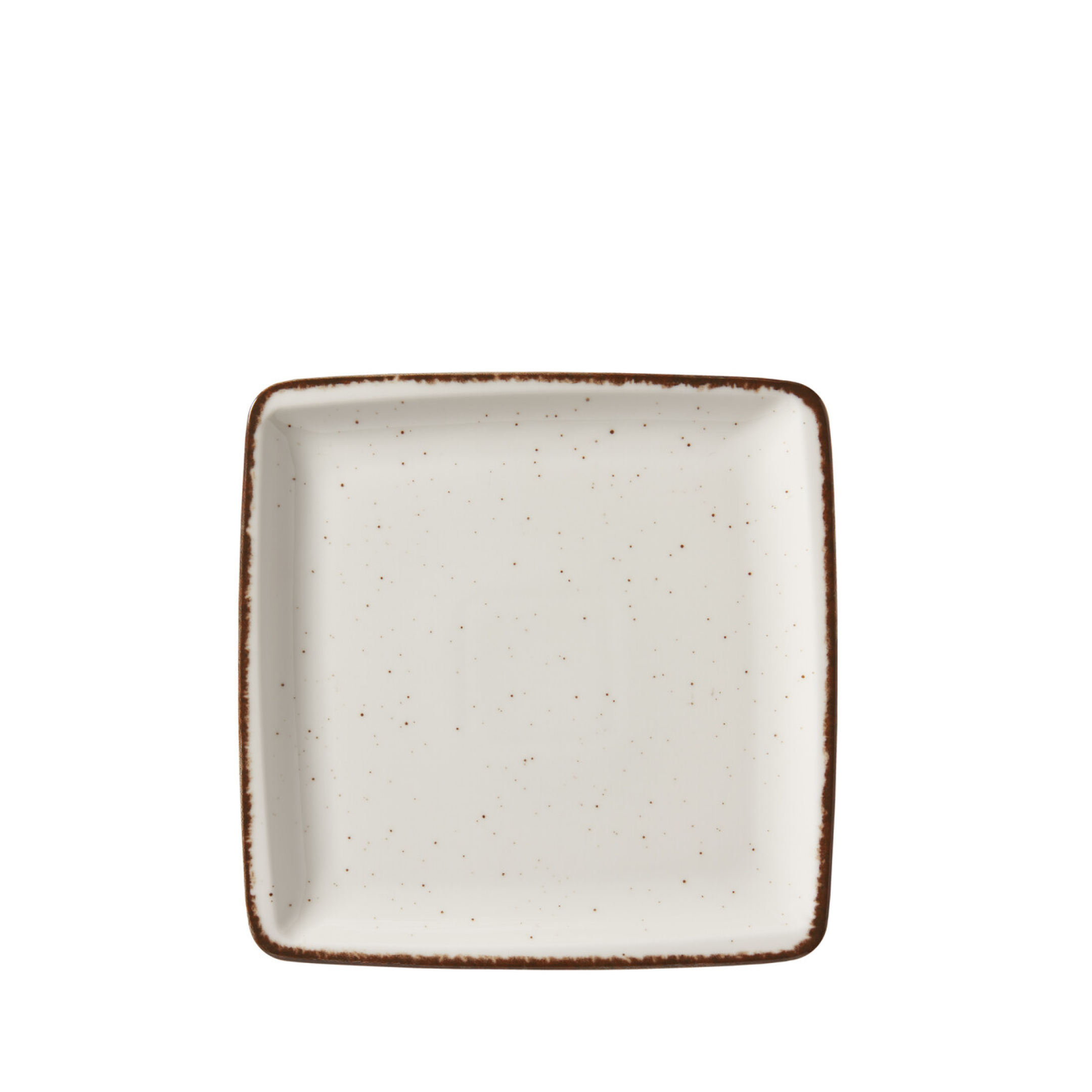Pjatë porcelani katrore Side Orlando, 19x19 cm