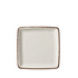 Pjatë porcelani katrore Side Orlando, 19x19 cm