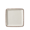Pjatë porcelani katrore Side Orlando, 22x22 cm