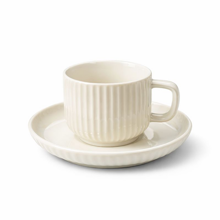 Set - Filxhana porcelani për çaj Glossy (6 copë), 200 mL