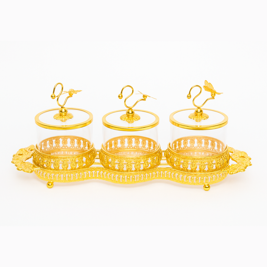 Mbajtëse për bombone Trio, 42x13x18 cm