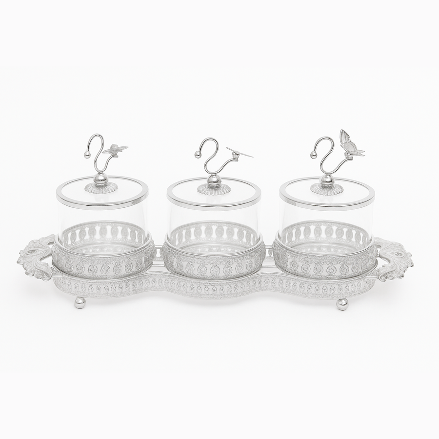 Mbajtëse për bombone Trio, 42x13x18 cm