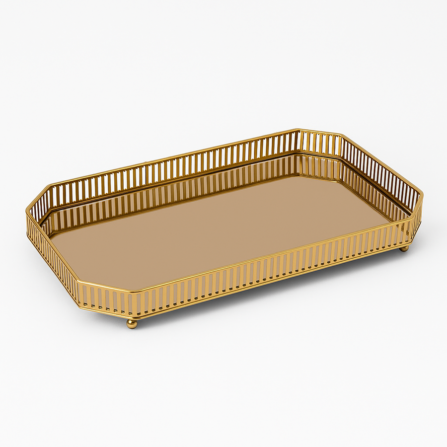 Tabak shërbimi Gold