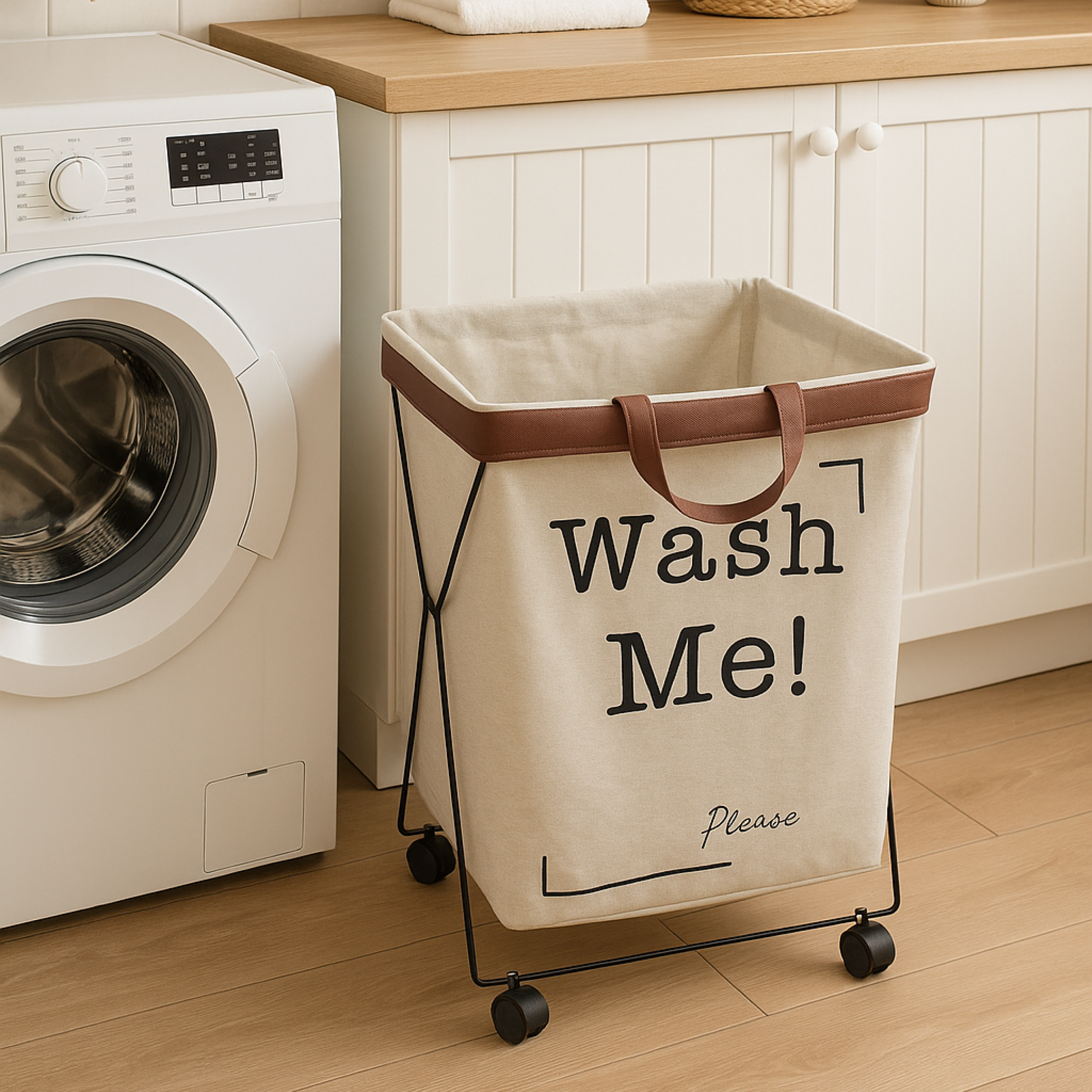 Shportë për rroba Wash Me Please, 40x30x55 cm