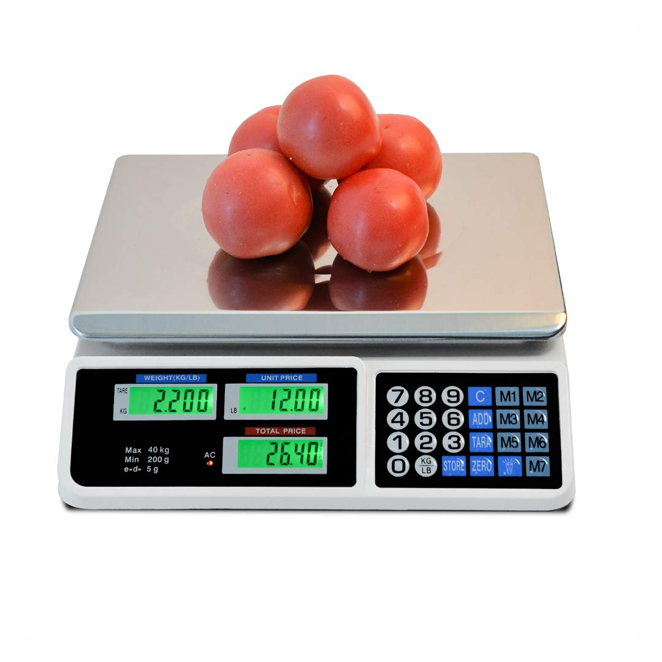 Peshore digjitale, max. 40 KG