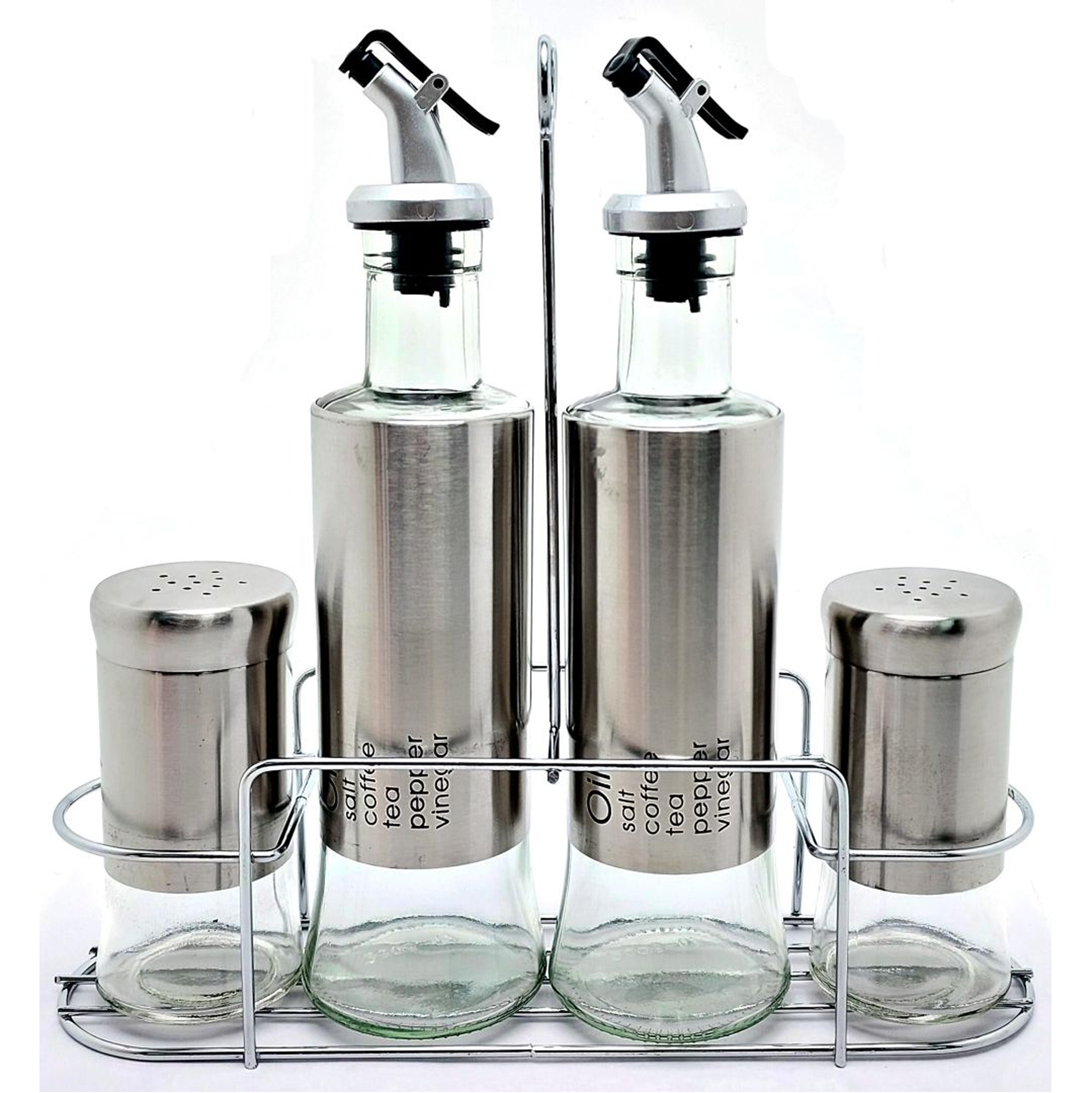 Set - Vajore dhe kripore Silver Gusto (4 pjesë)