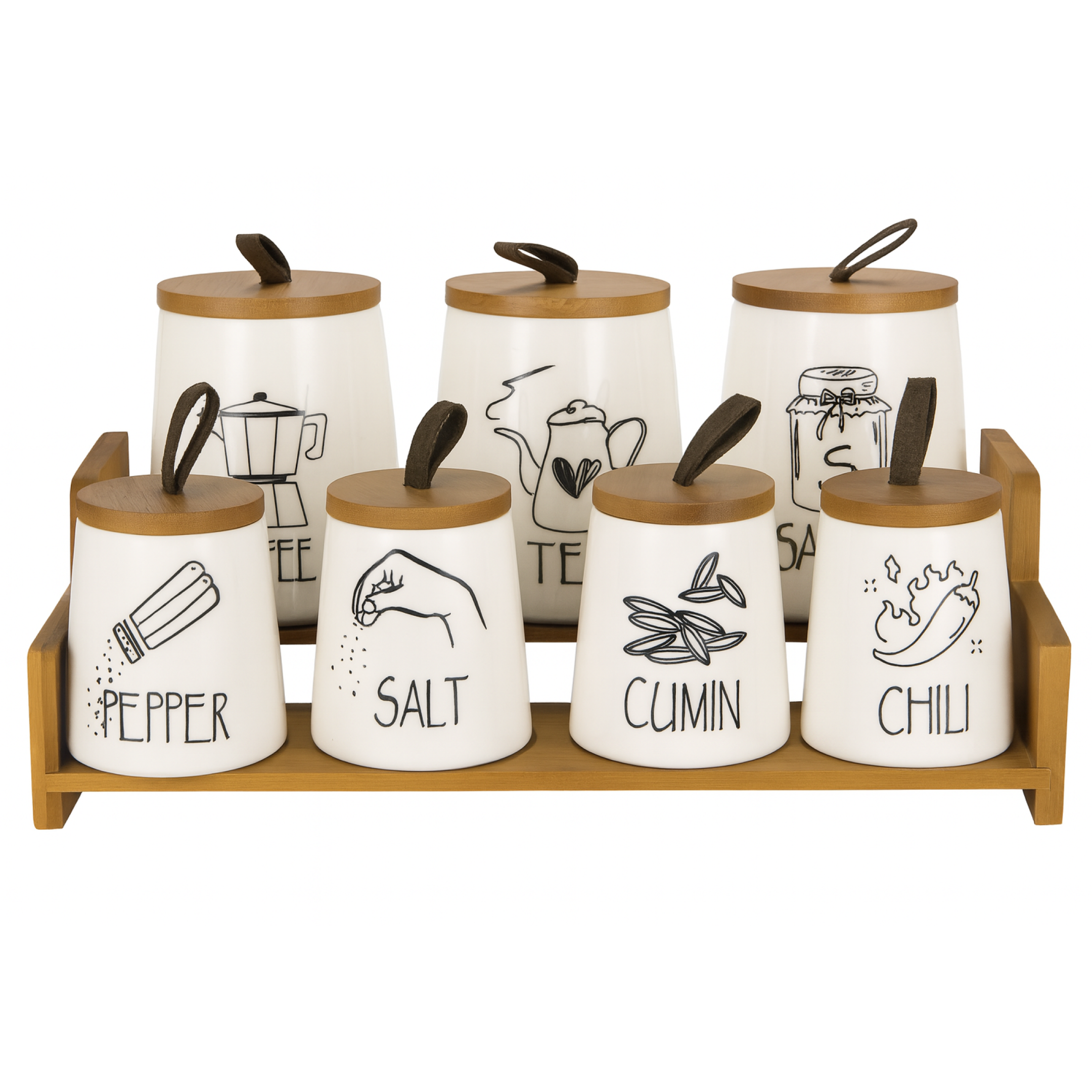 Set kripore porcelani (7 pjesë)