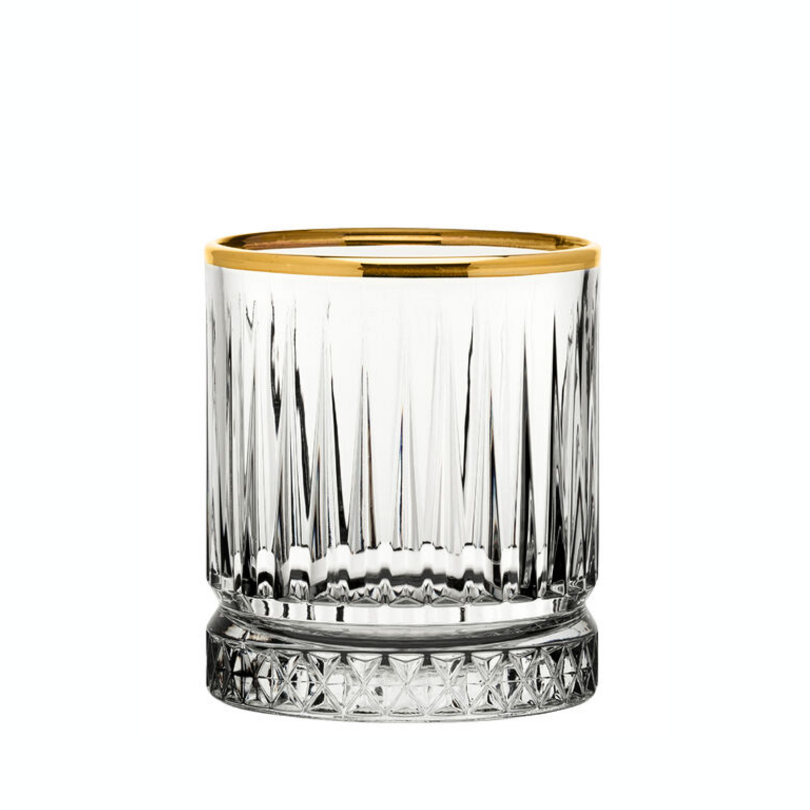 Set - Gotë qelqi për ujë Golden Elyz (6 copë), 290 mL