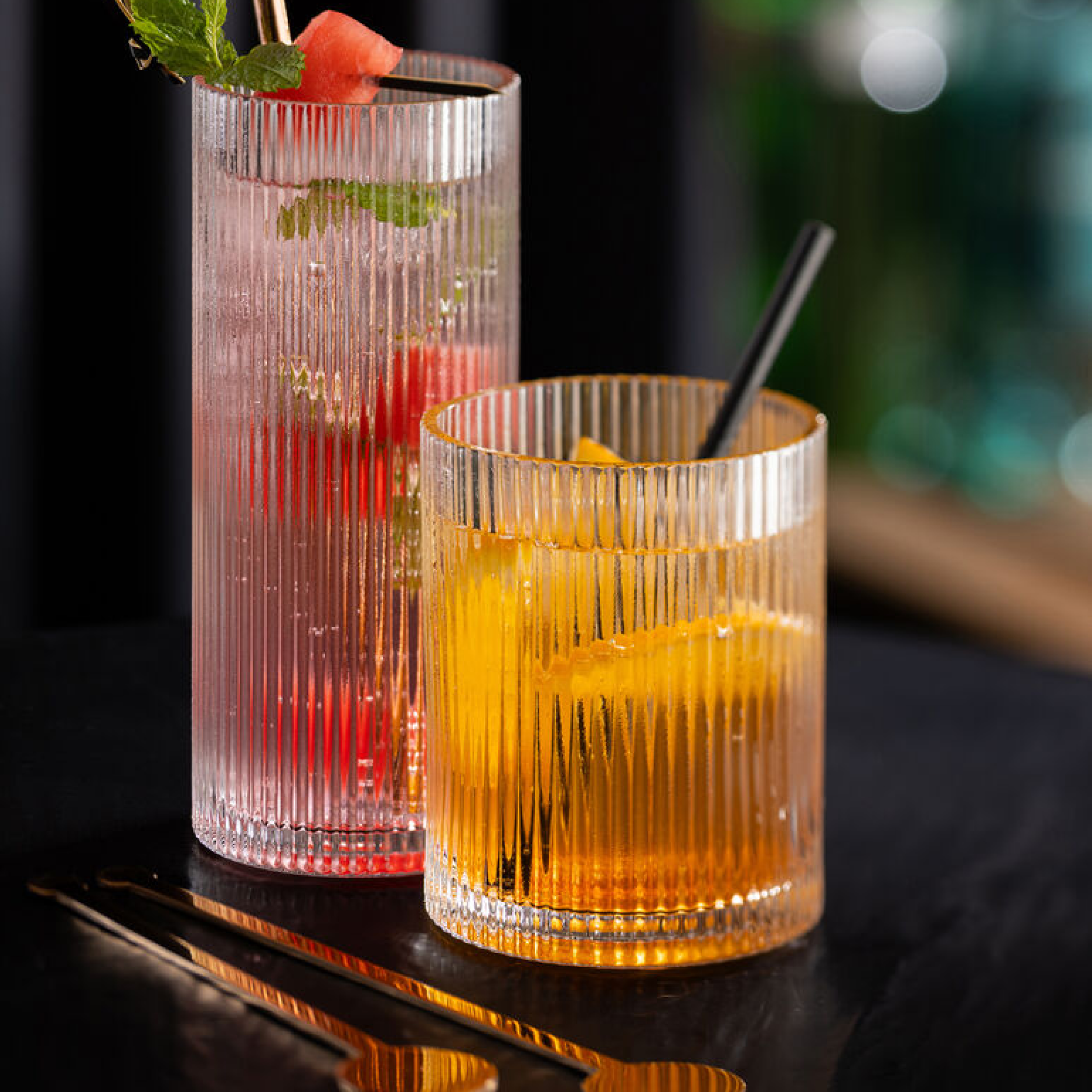 Set - Gotë qelqi për uiski Singapore (6 copë), 290 mL