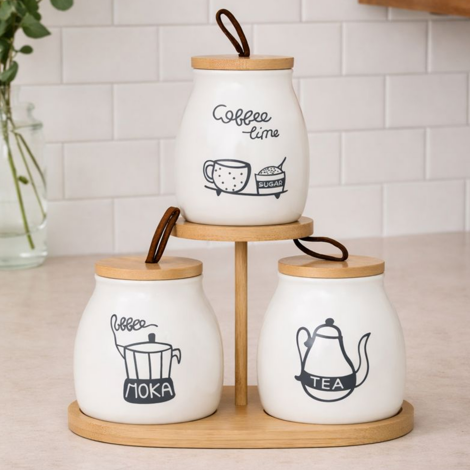 Set kripore porcelani (3 copë)
