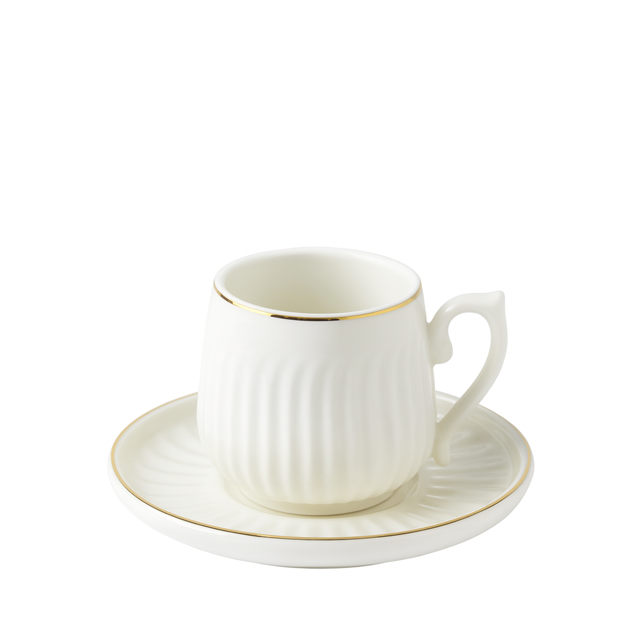 Set - Filxhana porcelani për kafe turke (6 copë), 90 mL