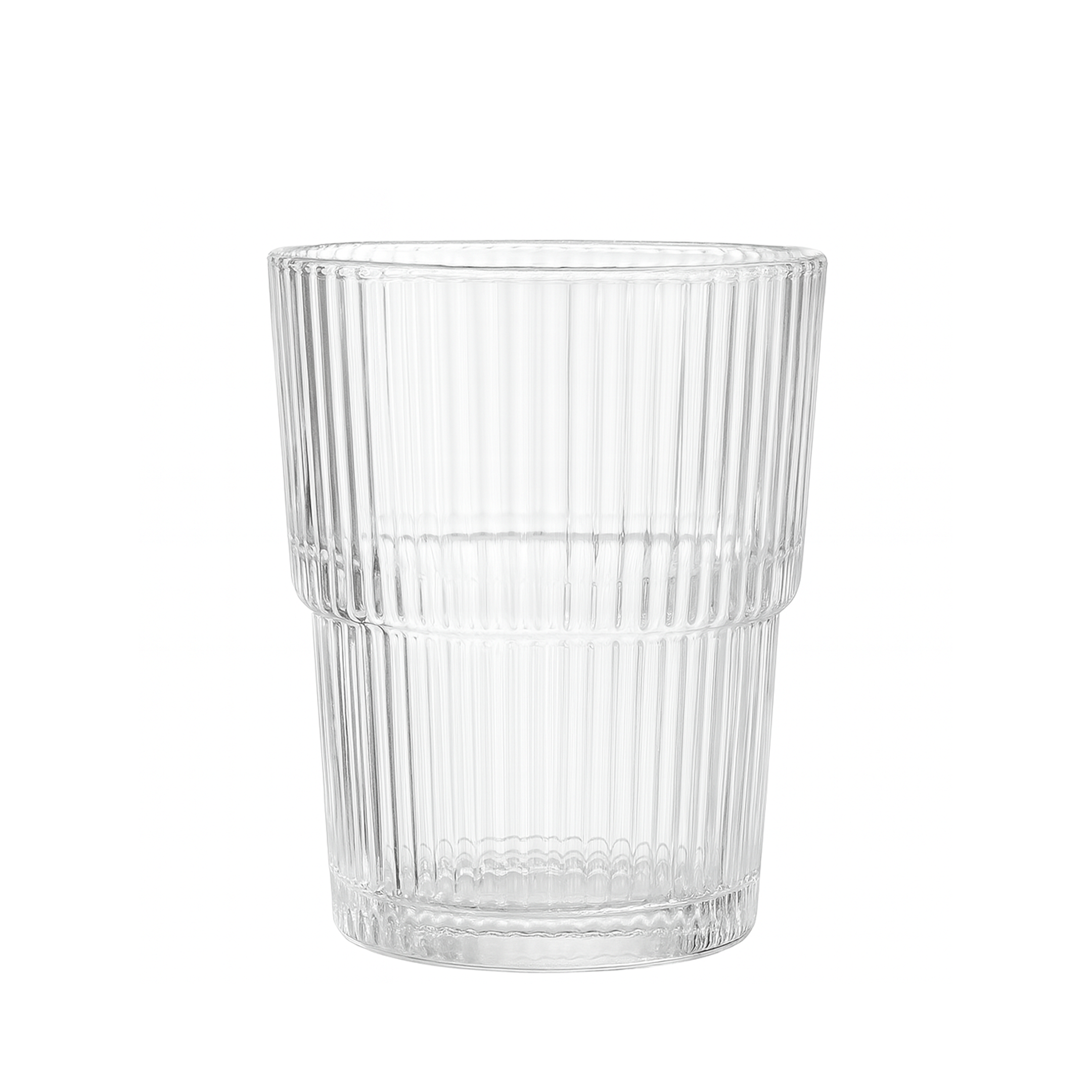 Set - Gotë qelqi për koktej Striato (6 copë), 420 mL