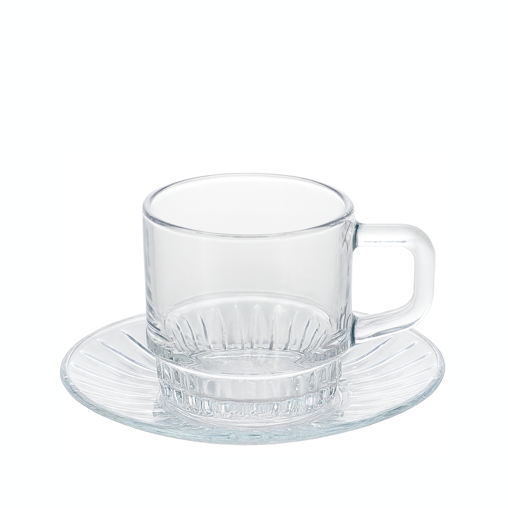 Set - Filxhanë dhe pjatëza për macchiato (6 copë), 270 mL