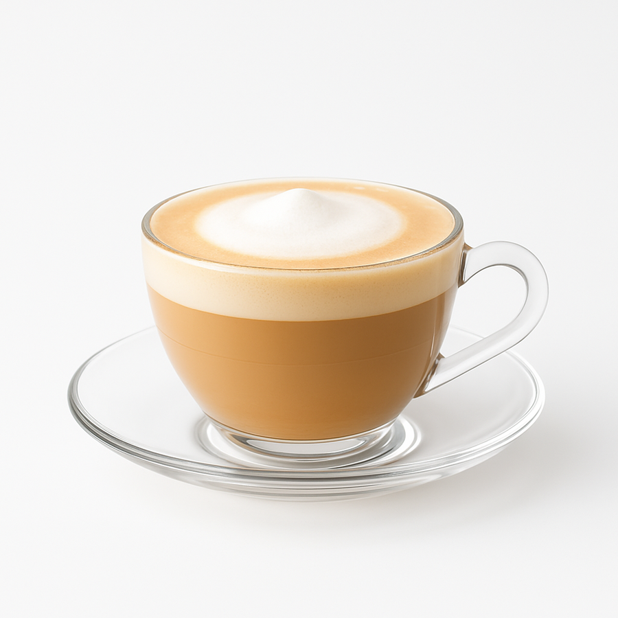Set - Filxhanë dhe pjatëza për macchiato (6 copë), 230 mL