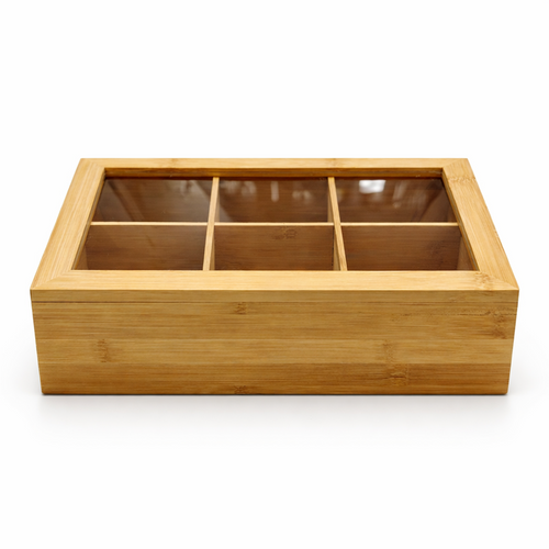 Kuti bambuje për caj, 30x20x9 cm