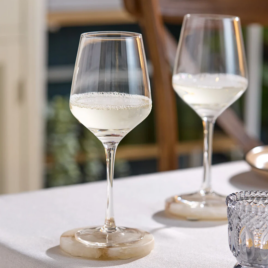 Set - Gotë qelqi për verë Aura (6 copë), 430 mL