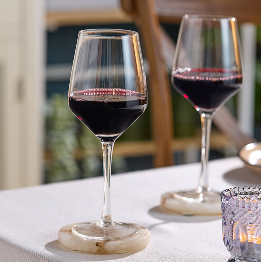 Set - Gotë qelqi për verë Aura (6 copë), 430 mL