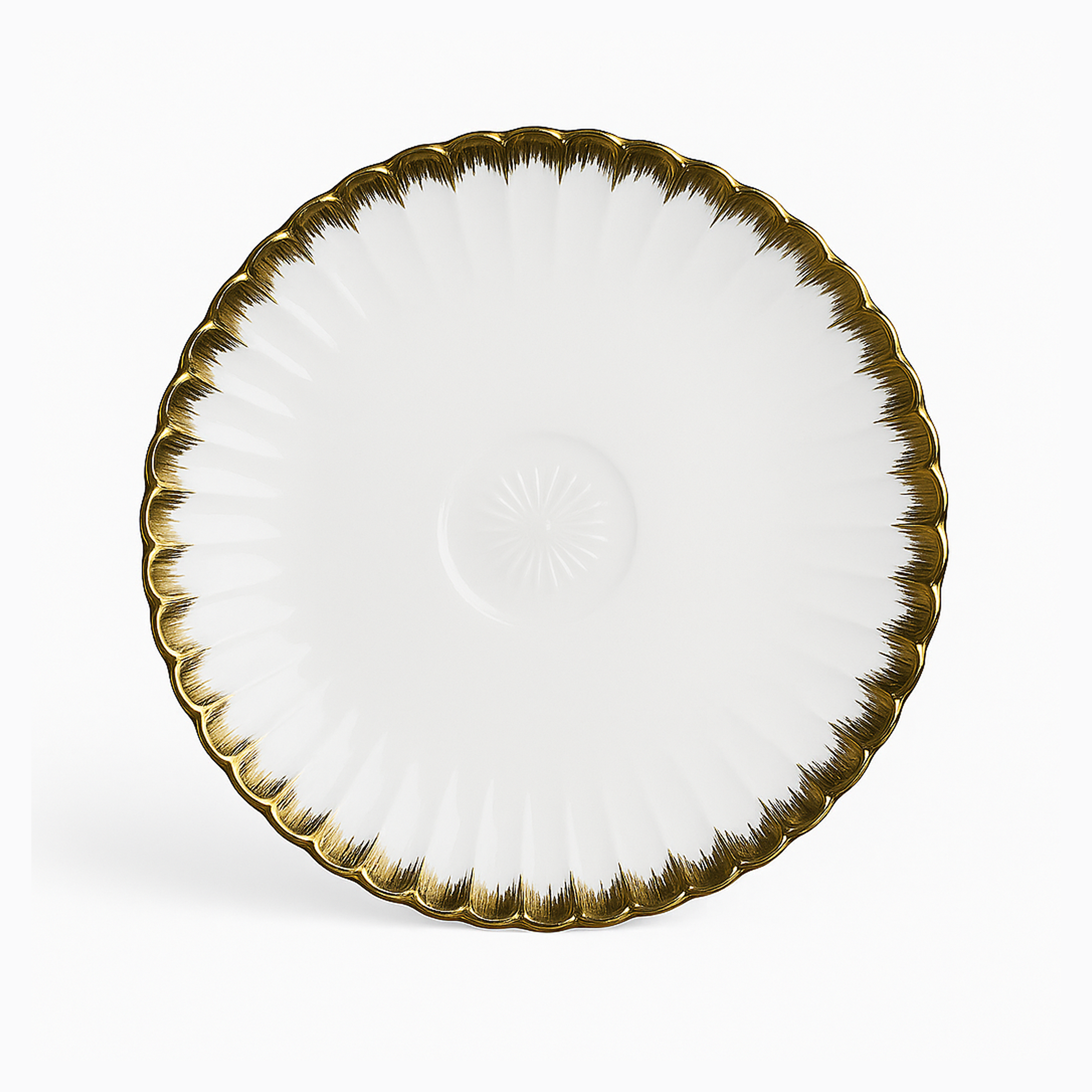 Pjatë porcelani rrumbullake Gold, Ø31 cm