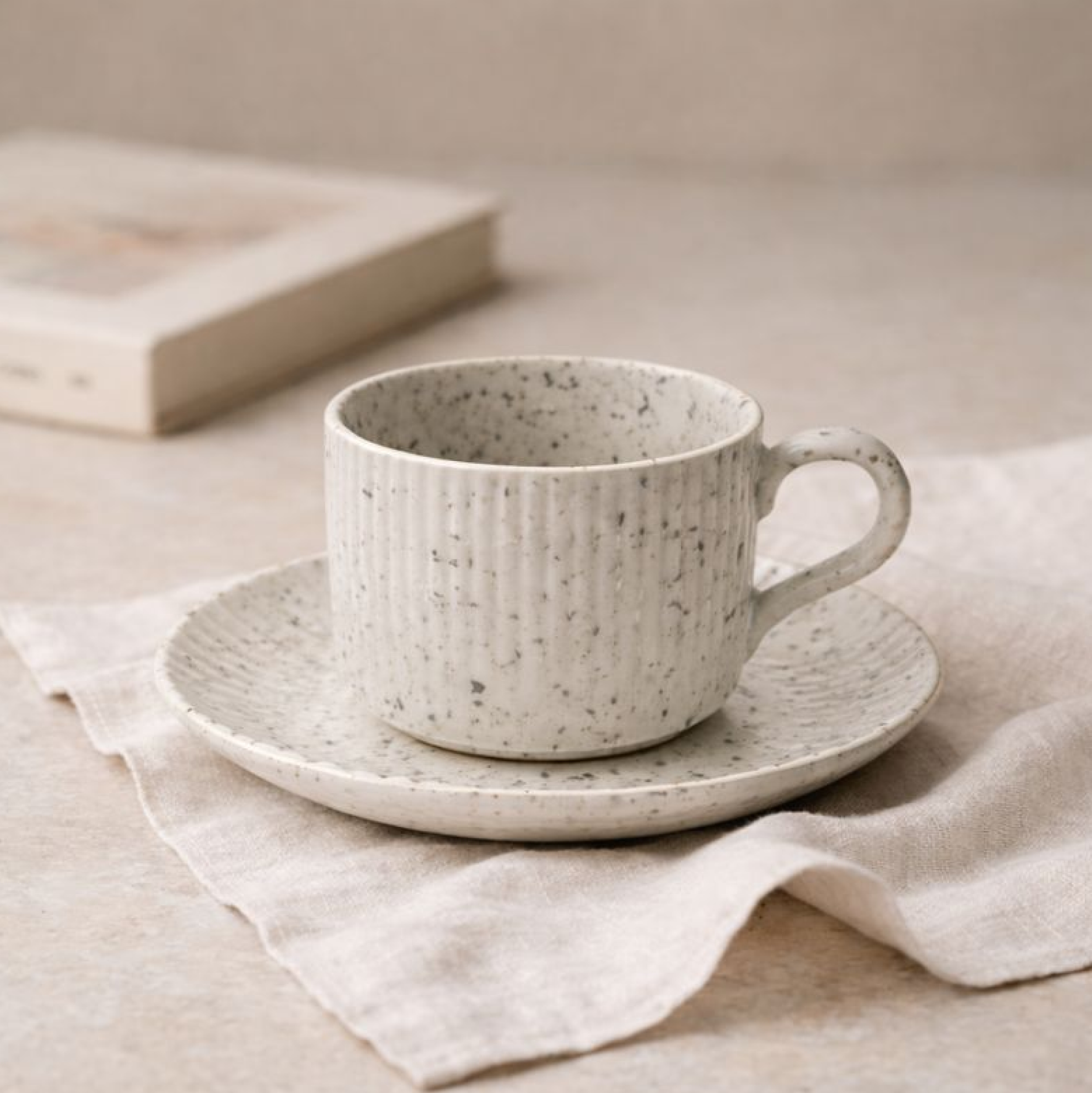 Set - Filxhana porcelani për kafe Lunor (6 copë), 90 mL