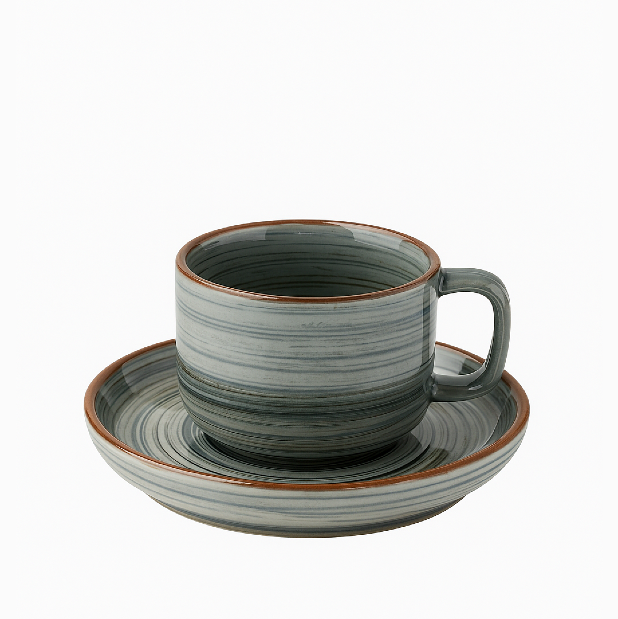 Set - Filxhana porcelani për kafe Midnight (6 copë), 90 mL