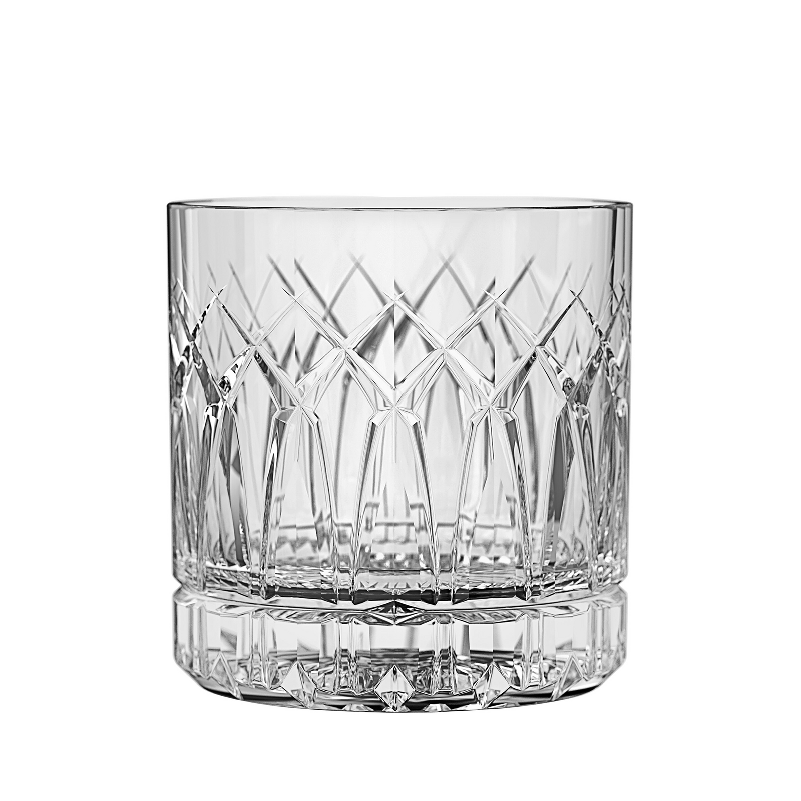 Set - Gotë qelqi për uiski Traze (6 copë), 350 mL