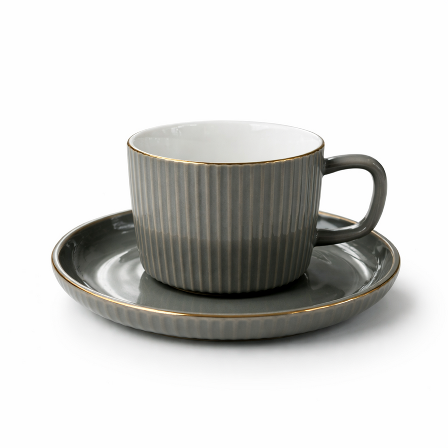 Set - Filxhana porcelani për çaj Ribera (6 copë), 200 mL