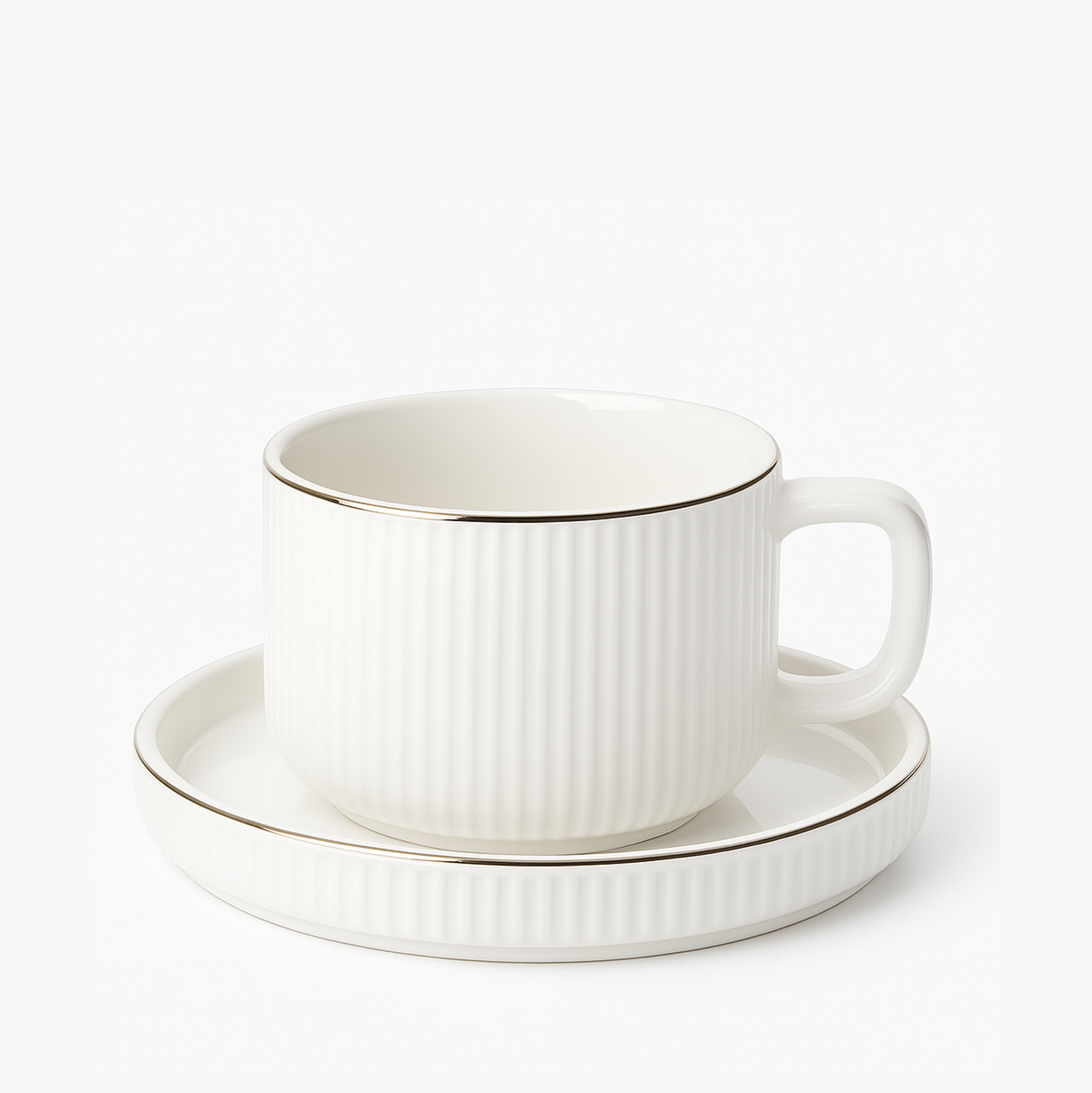 Set - Filxhana dhe pjatëza kafeje Serenno (6 copë), 90 mL