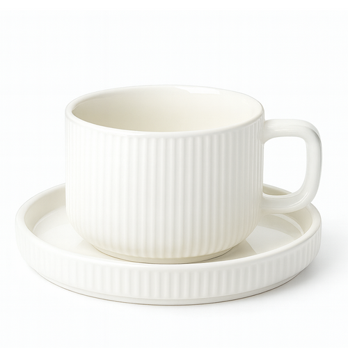 Set - Filxhana dhe pjatëza çaji Solenne (6 copë), 200 mL