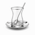 Set - Gota, pjatëza & lugë çaji Silver Rio (6 copë), 130 mL