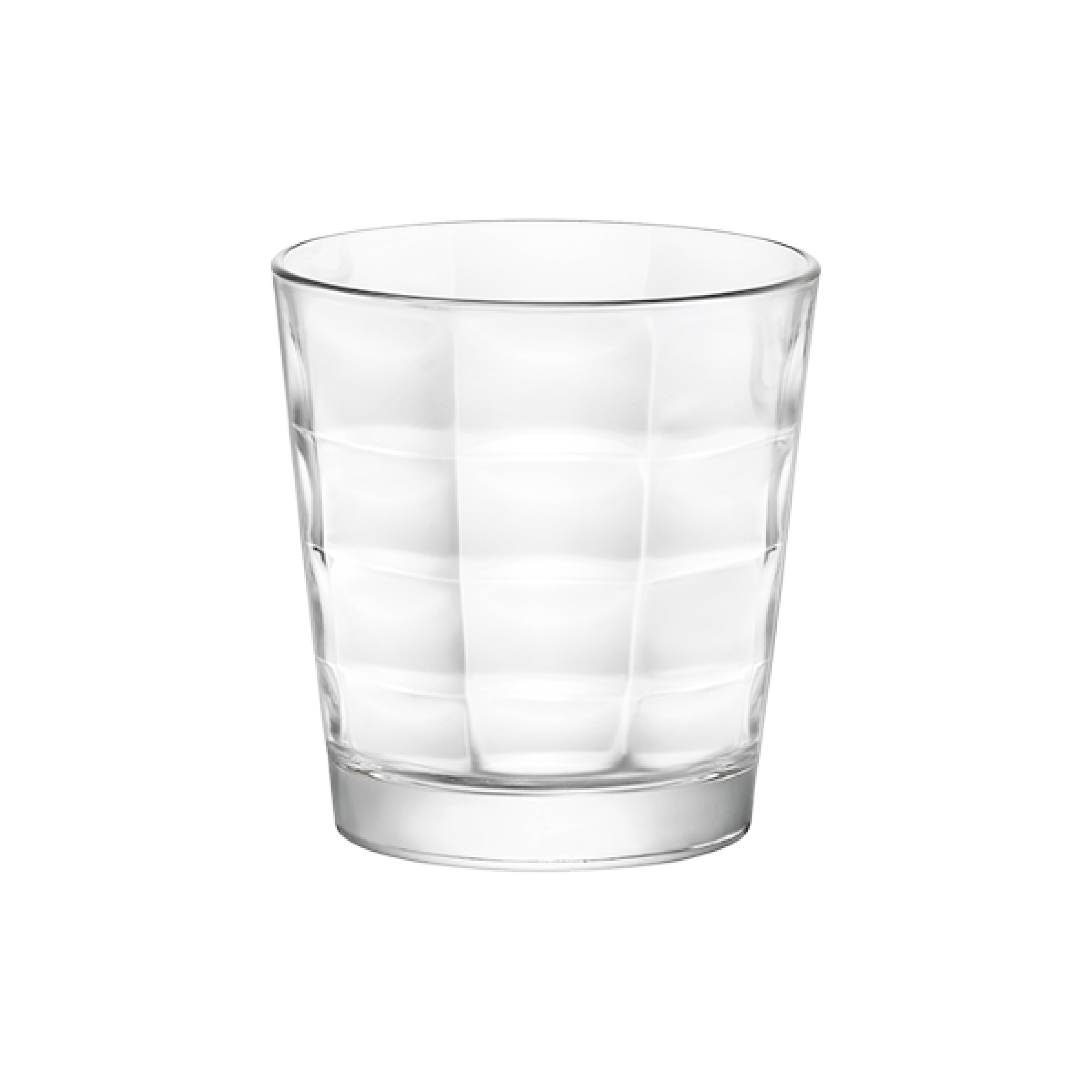 Gotë qelqi për ujë Cube (6 copë), 245 ML