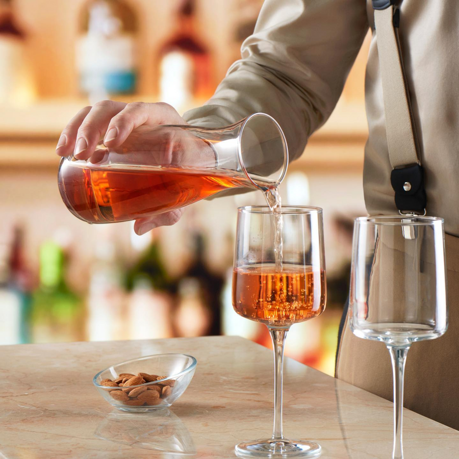 Set - Gotë qelqi për verë Iconic (6 copë), 430 mL