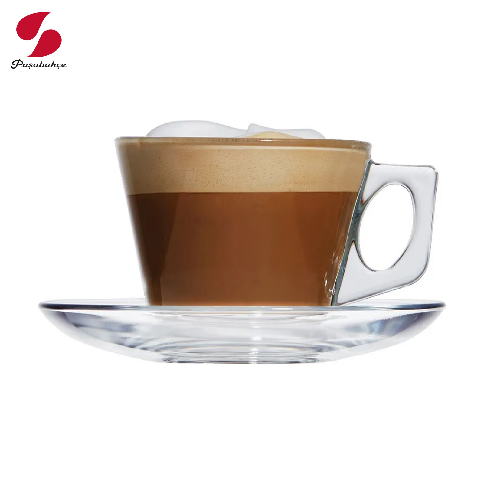 Set - Filxhanë dhe pjatëza për macchiato Vela (6 copë), 190 mL