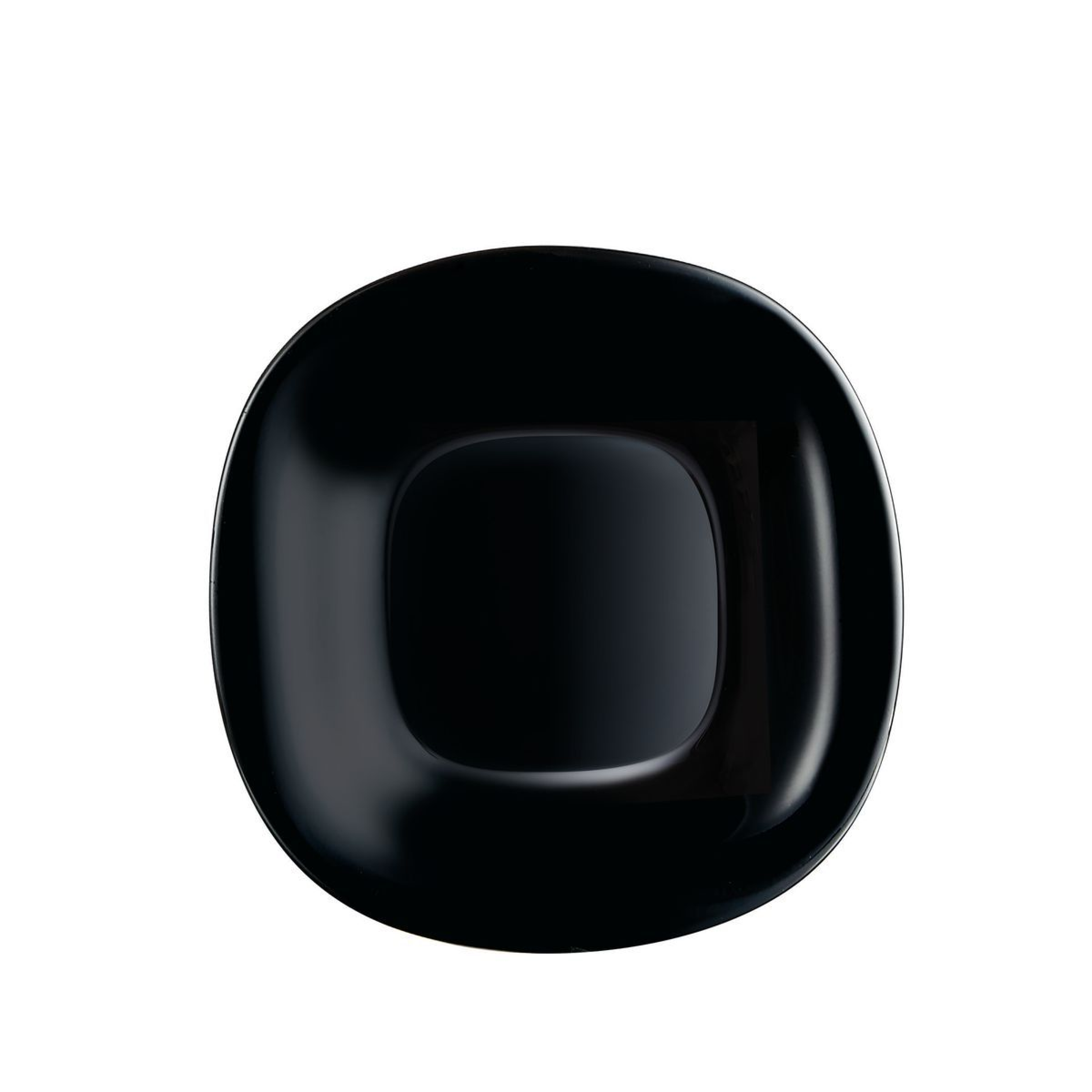 Pjatë e rrafshët Carine Noir (Zezë), 19 cm