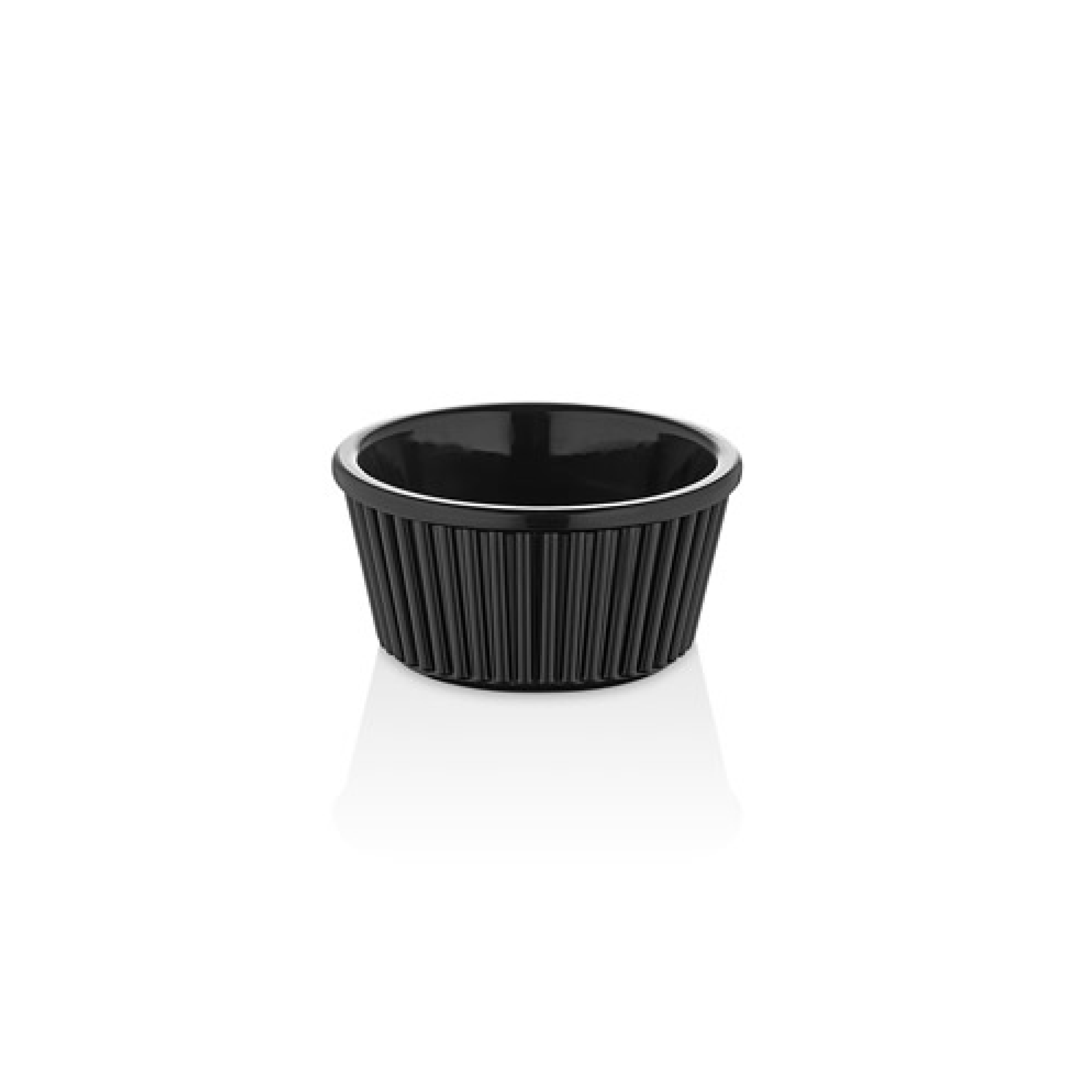 Enë për salcë Polycarbon (Zezë), Ø6 cm
