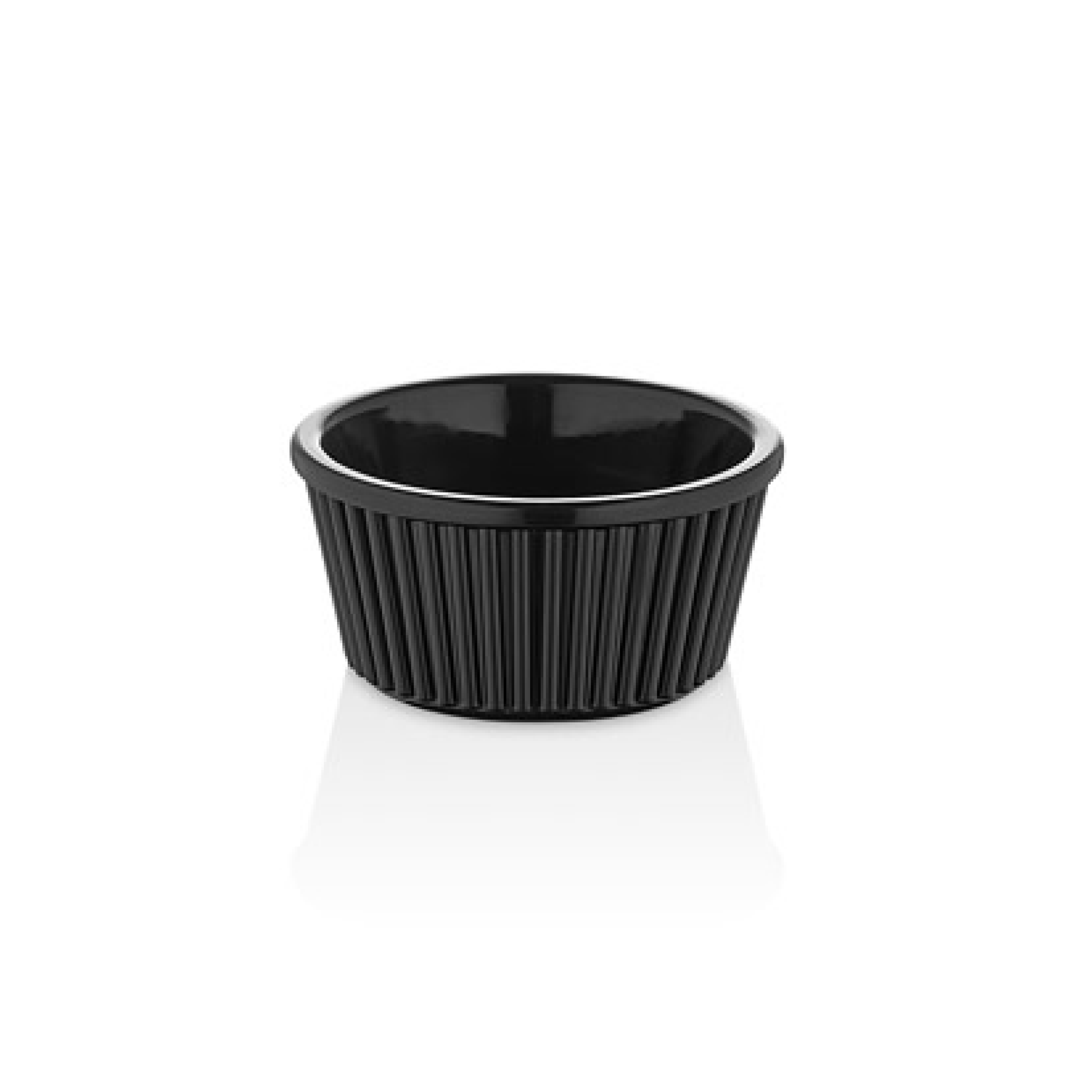 Enë për salcë Polycarbon (Zezë), Ø7 cm
